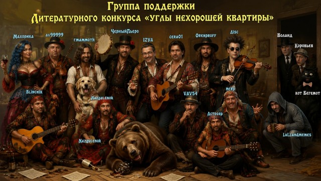 Литературный конкурс «Углы нехорошей квартиры»