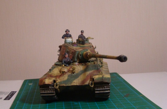 Немецкий тяжелый танк ТИГР II (бумажная модель)