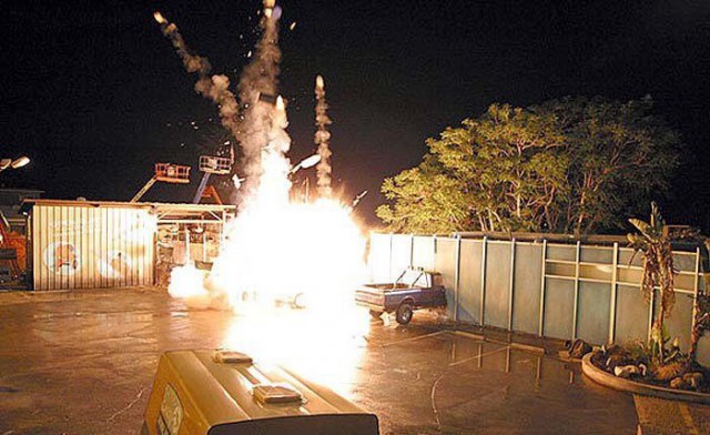 Кадры со съемочной площадки "Терминатора"