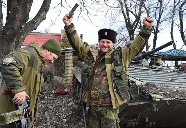 Здесь было Дебальцево