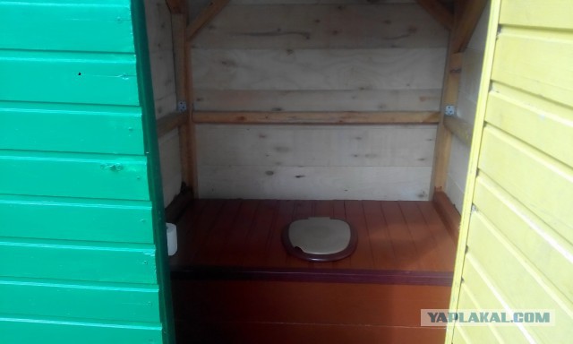 Туалет "лето-зима" для сада-дачи.