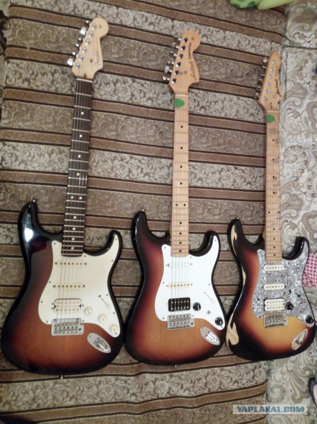 Как делают знаменитые гитары Fender Stratocaster.