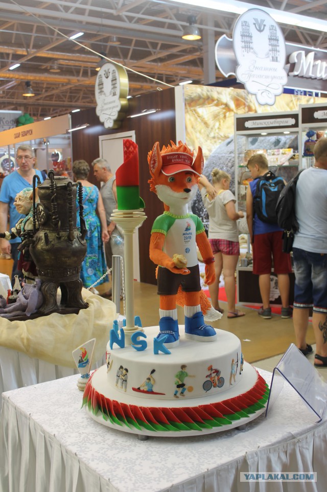 Побывали  c  сыном на выставке БЕЛАГРО