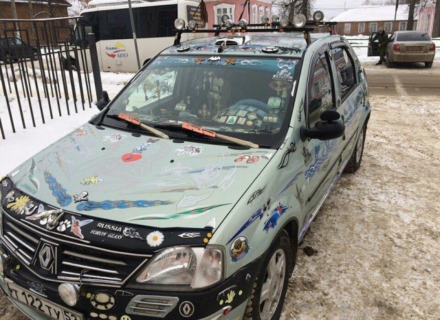 Подборка "гениев" автотюнинга