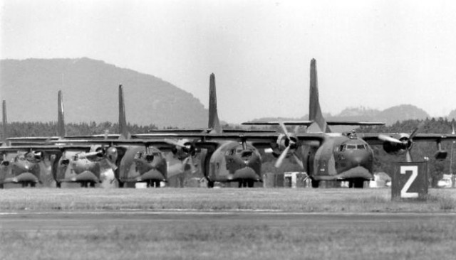Американский военно-транспортный самолёт Фэйрчайлд C-123 «Провайдер» – детище русского эмигранта Струкова