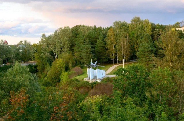 Памятник в городском парке г. Истра