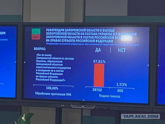 Первые итоги референдумов