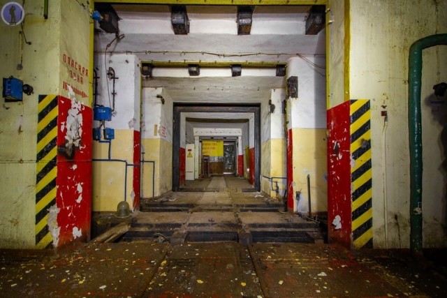 Брошенное хранилище базы ядерного обеспечения "Сооружение-1бис" арсенала "Новгород-18"