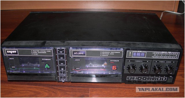 Стационарные кассетные магнитофоны