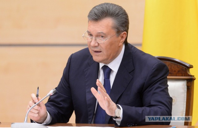 Янукович хочет вернуться на родину как президент