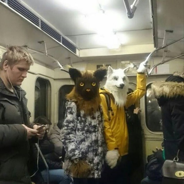 Модники из метрополитена