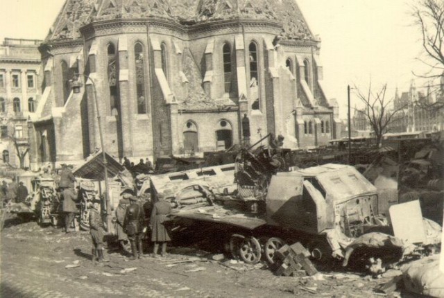 Взятие Будапешта 13 февраля 1945 года.