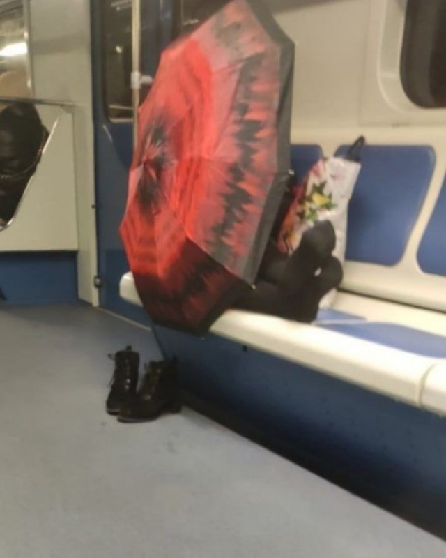 Экстремальные модники из нашего метро