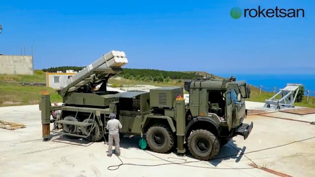 Турция поставила Украине 230-мм РСЗО TRLG-230