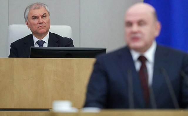 Володин отчитал депутатов Думы за поведение во время доклада Мишустина