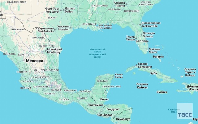 Мексика подала в суд на Google за переименование Мексиканского залива в Американский в Google Maps