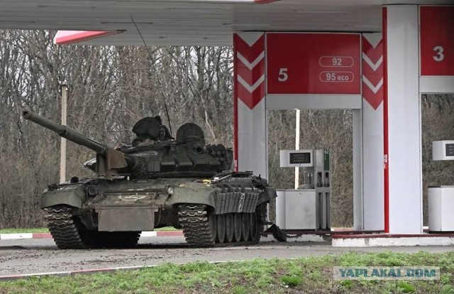 Атака Дрона на АЗС