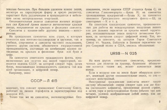 Силуэты самолетов Второй Мировой