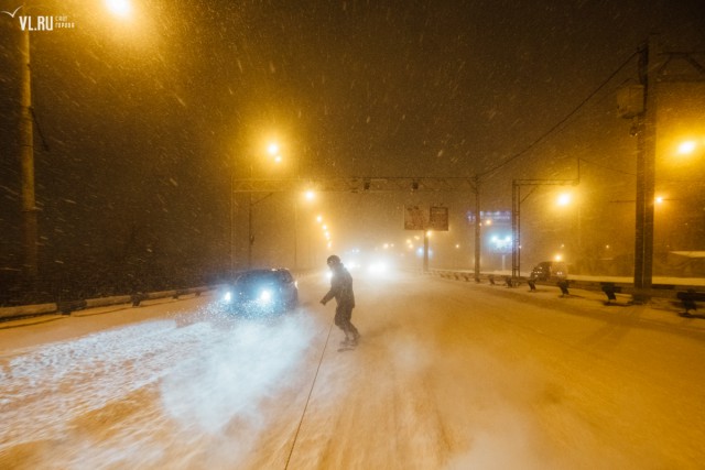 Владивосток заснеженный