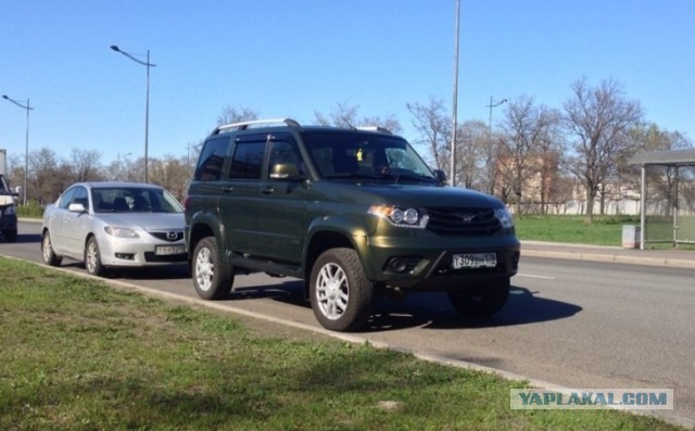 UAZ Patriot Limited : Вымыл машину и отвалилась краска!