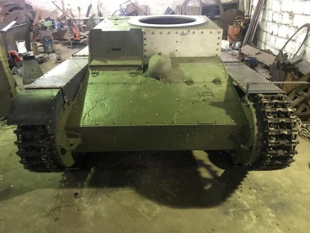 Востановление легкого танка т-26