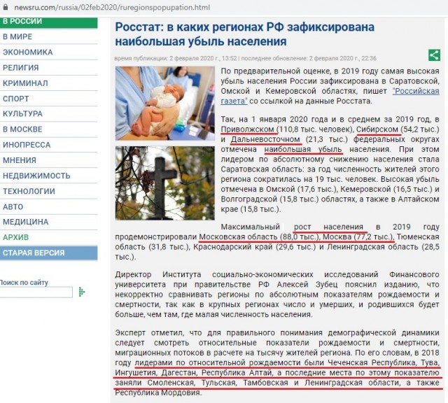 Причина дефицита кадров