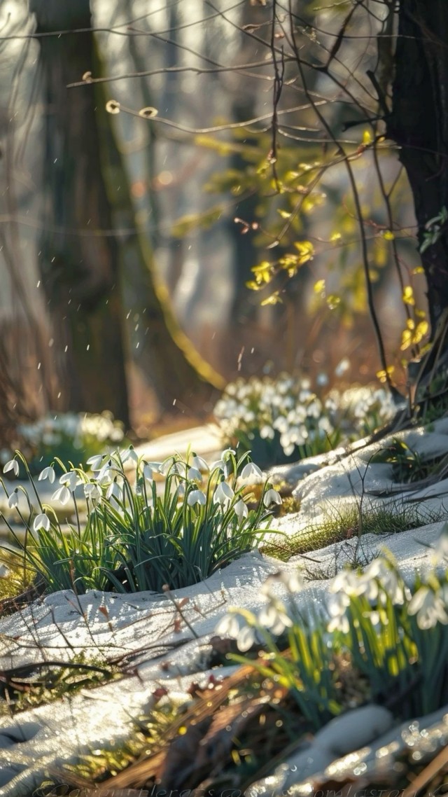 Начало весны в деревне