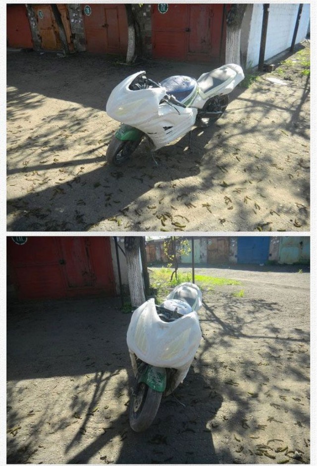 Новый обвес для мотоцикла своими руками