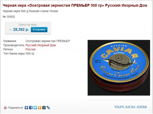 Про икру и дураков