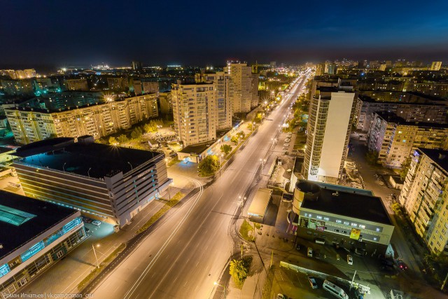 Фото некоторых городов с высоты
