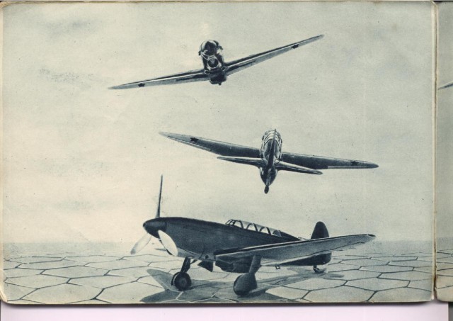 Силуэты самолетов Второй Мировой