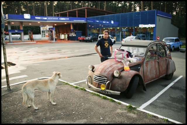 Из Франции в Украину на Citroën 2cv