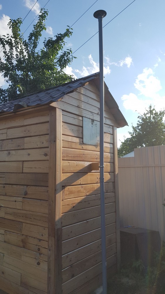 Психанул. Дачный сортир «king size»