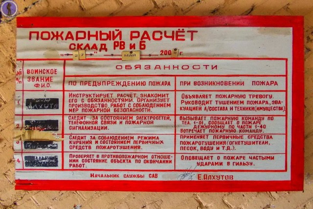 Заброшенный ракетный арсенал бывшего военного аэродрома "Кулон" в Переяславке