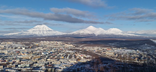 Вечерний Петропавловск - Камчатский