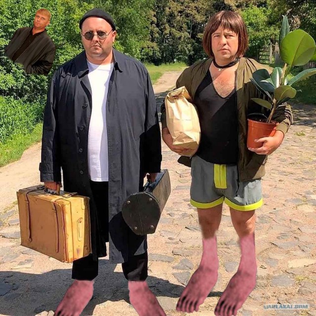 Фотожаба: Странная парочка