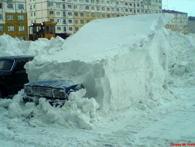 В Норильске холодно: -64°