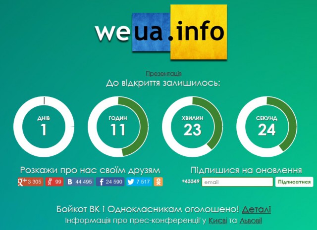 Запущена первая социальная сеть для украинцев