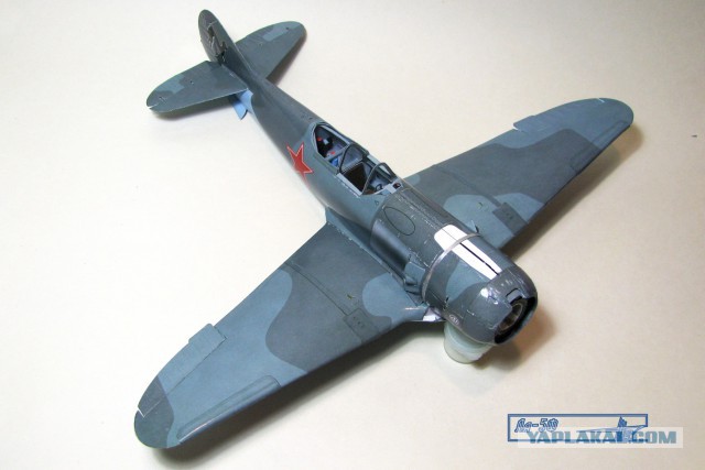 Ла-5ФН. Модель самолета из бумаги