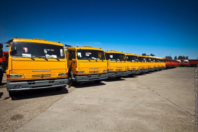 Новорожденные КАМАЗы