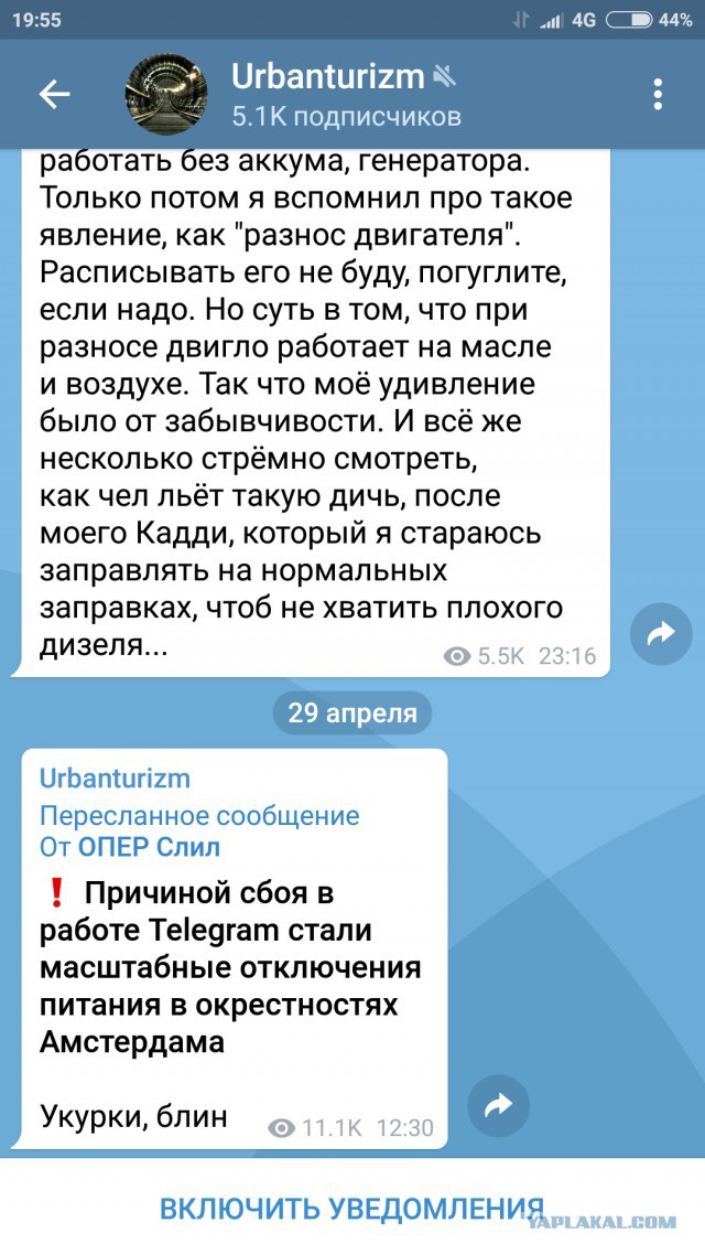 Телеграм почти всё