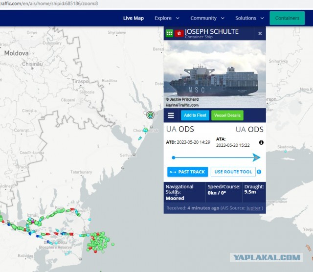 Украина потеряла выход в Чёрное море полностью