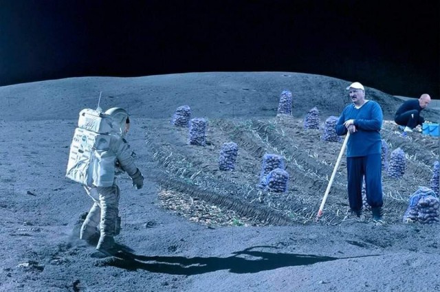 Луносрач из телеги