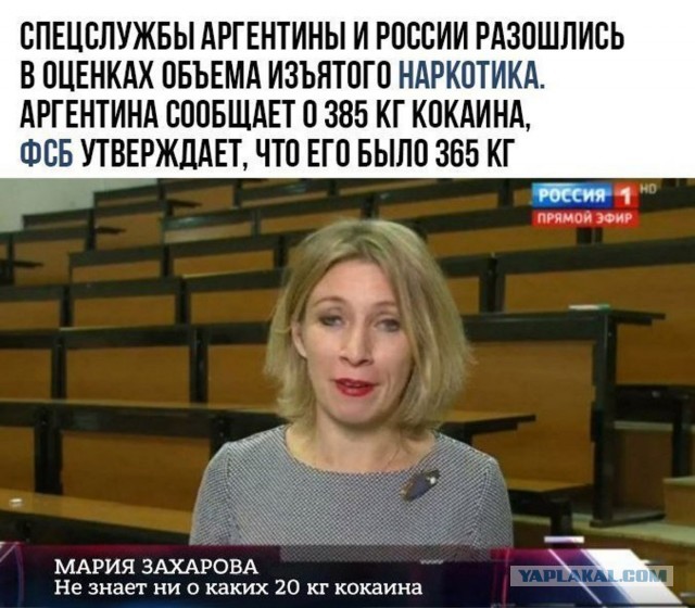 Захарова : « Очередное интервью занюханного»