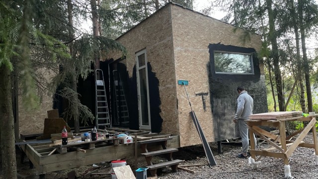 Построил дом 40м2 за 2 млн своими руками