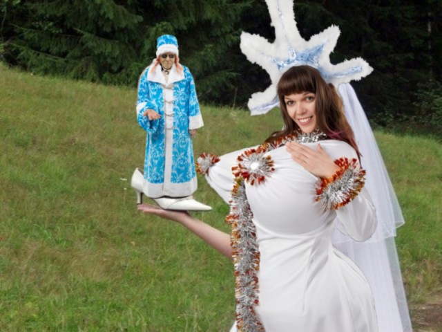 Фотожаба : "Новогодняя".