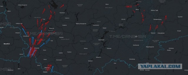Атака дронов на Химки