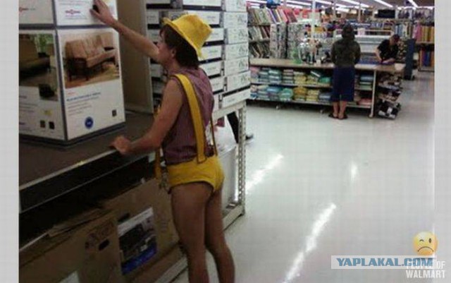 Сумасшедшие покупатели в Walmart