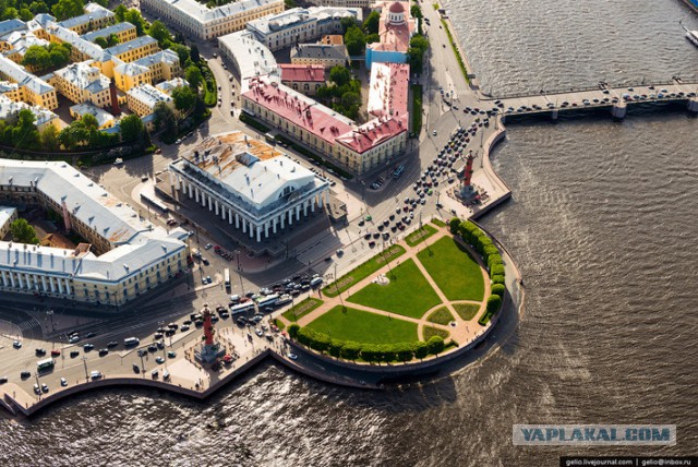 Санкт-Петербург с вертолета
