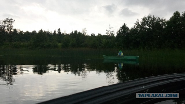 Рыбалка на Русском Севере оз. Воже